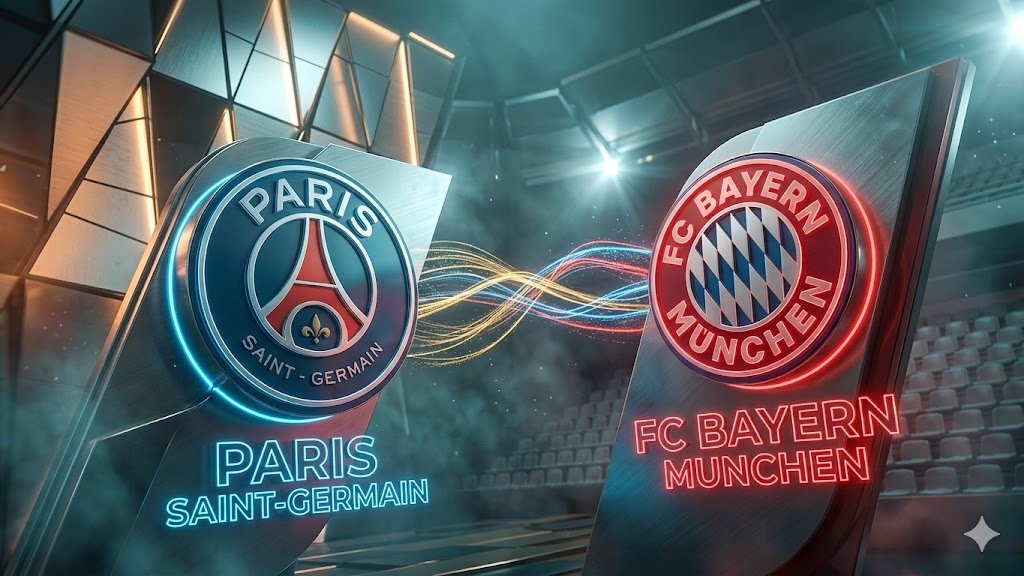 مباراة مباراة باريس سان جيرمان ضد بايرن ميونخ اليوم